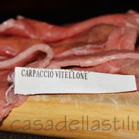 Carpaccio di vitellone