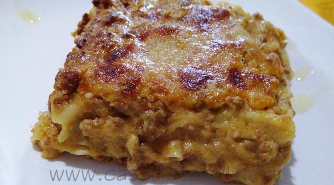 LASAGNE AL FORNO